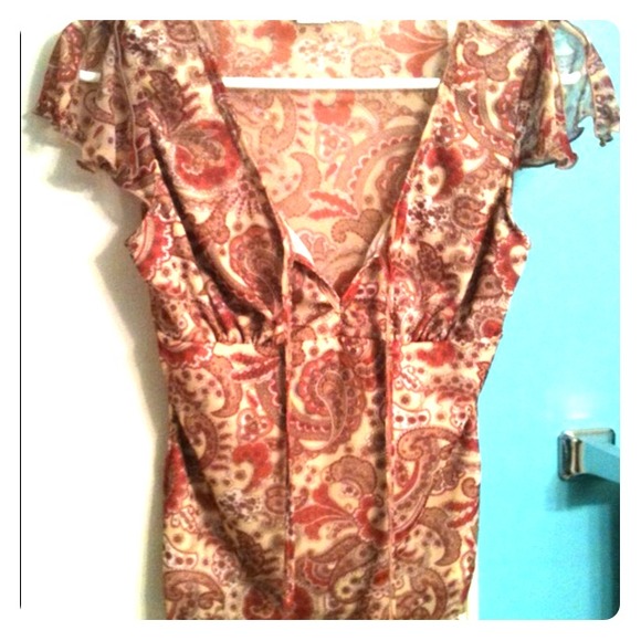DISCOUNT PP Sheer paisley shirt with keyhole tie