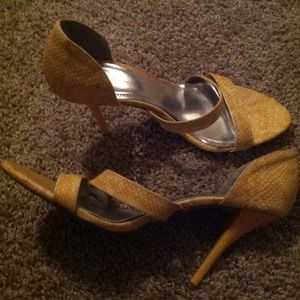 Yellow heels