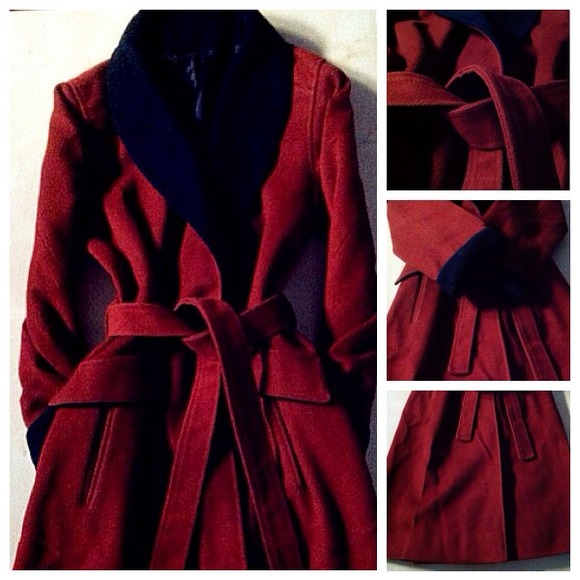 Auburn Color Long Coat