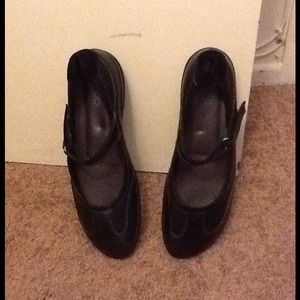 Ecco Blk Mary Jane.