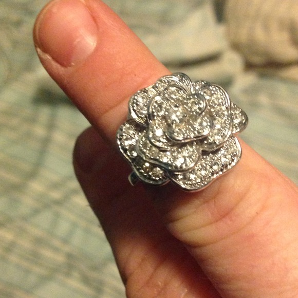 Banana Republic Rose Cocktail Ring
