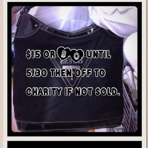 ** Black GUESS Purse