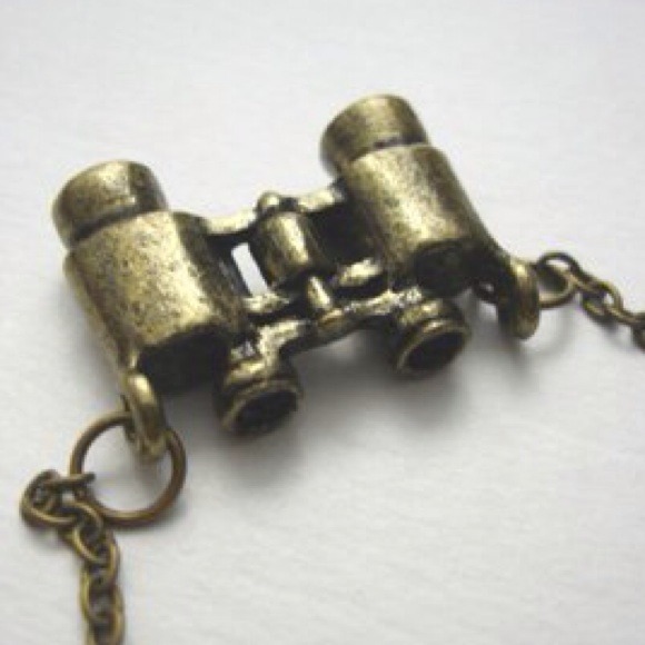Jewelry Brass Binoculars Necklace Poshmark