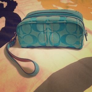 Authentic Coach Wristlet