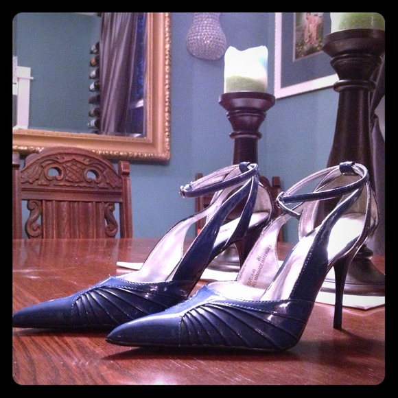 Blue heels!