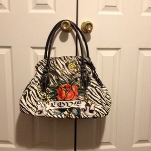 Zebra tattoo bag