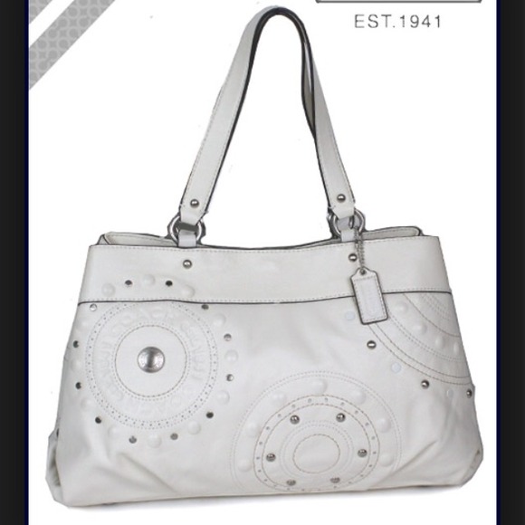 Coach Handbags - 100% authentic White Coach purse