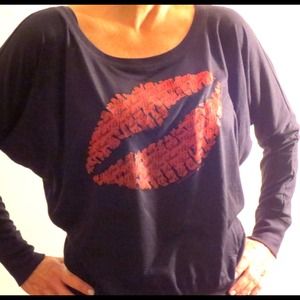 Black Bella slouchy top