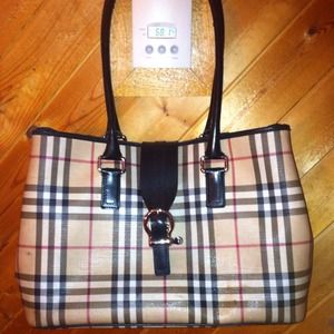 Authentic Burberry Tote
