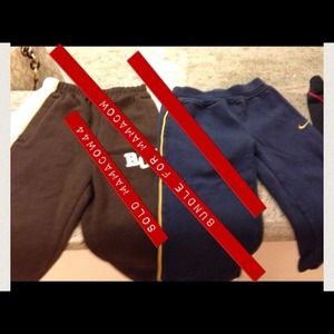 Reserved bundle for mamacow44 3 jeans 3 swearpants