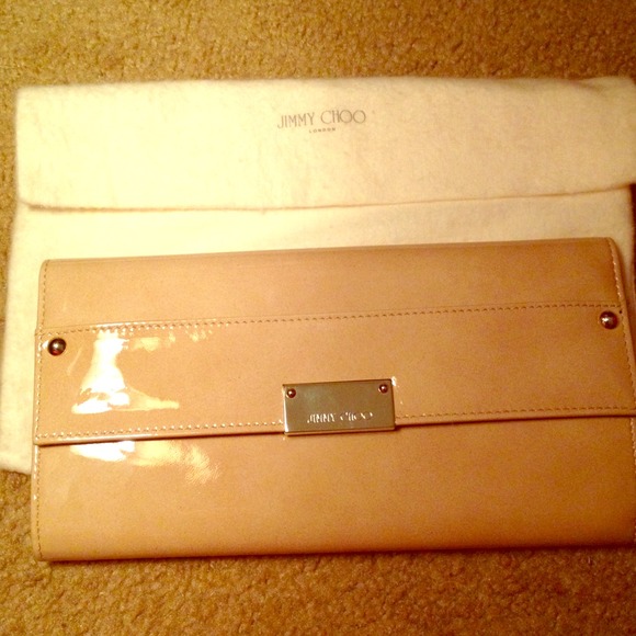 SOLD!!!!$275 from $425 Authentic Jimmy Choo clutch