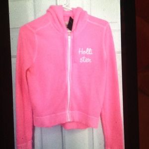 Brand new easy fit neon pink sweater