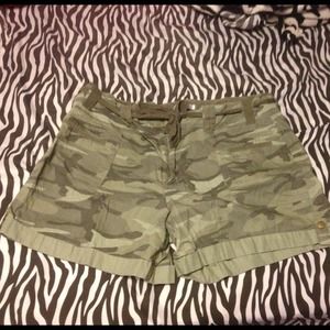 Camouflage shorts