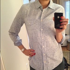 Cotton Equipment Floral Button Down