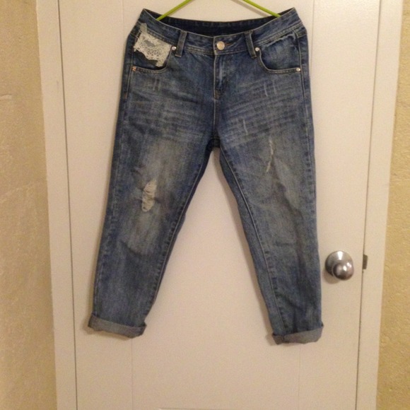 Lace jeans!