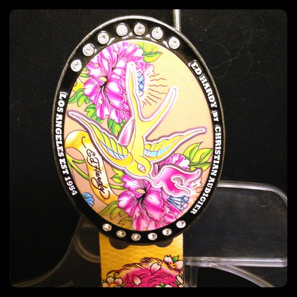 💥REDUCED💥Authentic Ed Hardy Belt w/ Belt Buckle.