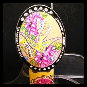 💥REDUCED💥Authentic Ed Hardy Belt w/ Belt Buckle.