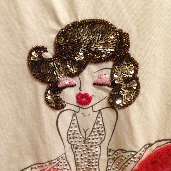 Maryline Monroe T-shirt〜 - Picture 2 of 4