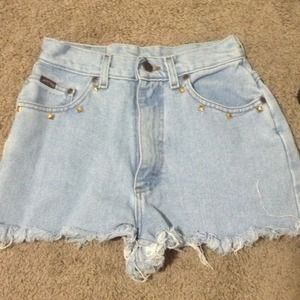 High waisted shorts