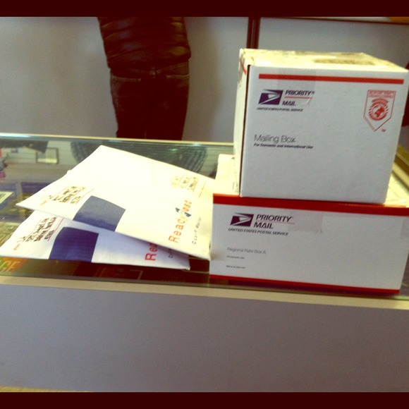 Sent out packages today.