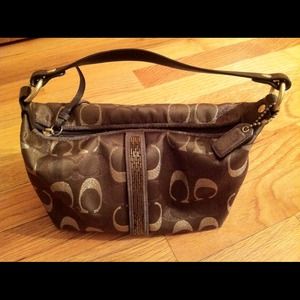 Handheld coach bag