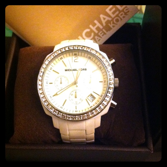 Michael Kors white watch