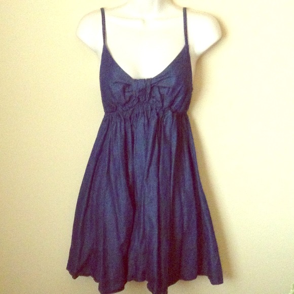 Denim summer dress