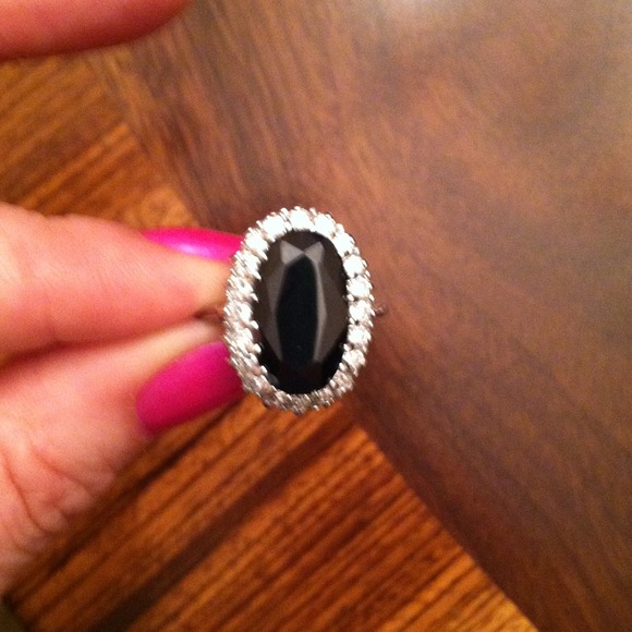 Black Onyx Cocktail Ring