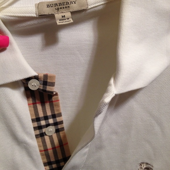 Authentic Burrberry long sleeve polo - Picture 2 of 4