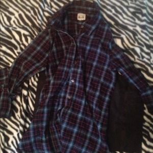 Converse plaid flannel shirt