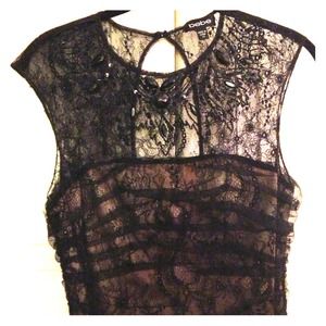 Little Black Lace Dress