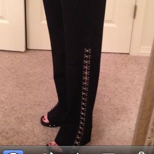 SOLD IN BUNDLEDress pants with silver clasps