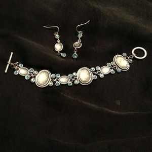 Retired 💚💛Lia Sophia blue and aqua