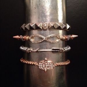 Rose Gold Infinity/Arrow/Hamsa/Stud  Collection