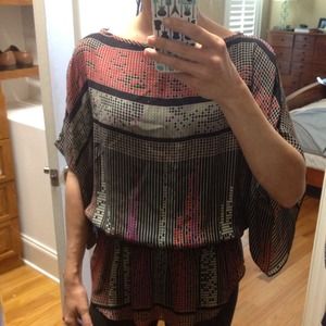 Small Parker silk top