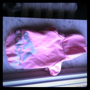 Adidas small dog coat!