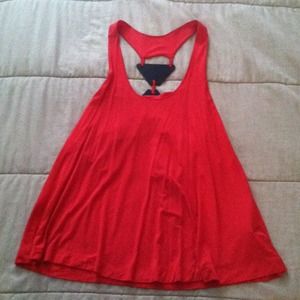 Red Summer Top