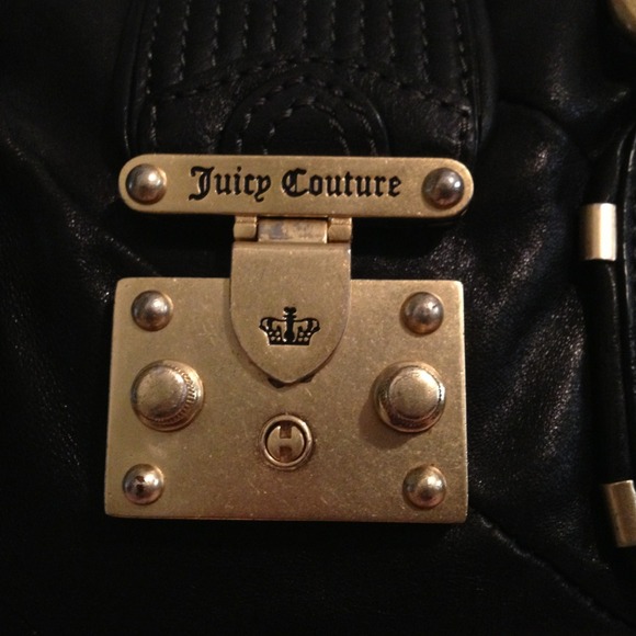 100% authentic leather Juicy Couture bag & wallet - Picture 4 of 4