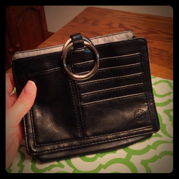 Pouchee Purse Organizer in black