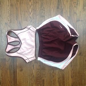 **Bundle** Nike Sports Bra and Running Shorts
