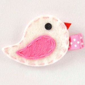 Bird hair clip