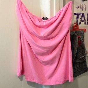 PINK TUBE TOP