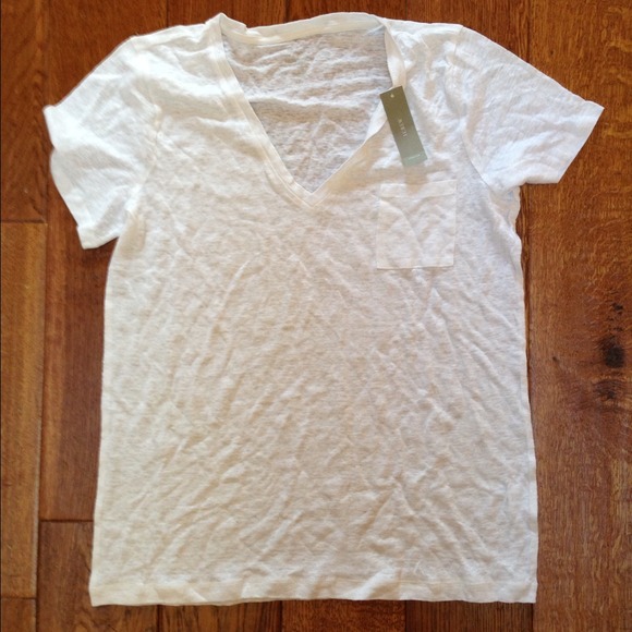 SOLD*****New jcrew linen t