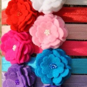 Hand made hair accessories