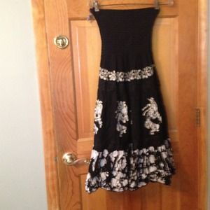 Tube top dress for summer