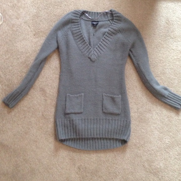 cute sweater dress with pockets