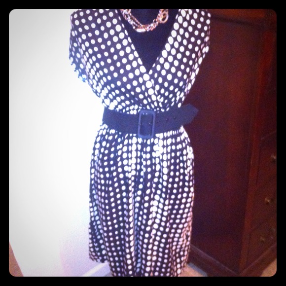 Polka dot dress