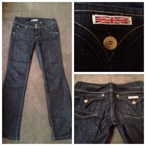 Dark rinse Hudson jeans!