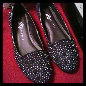 Rock & Republic Spiked/Studded Flats