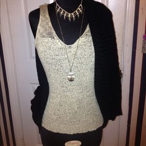 Vintage knitted tank top